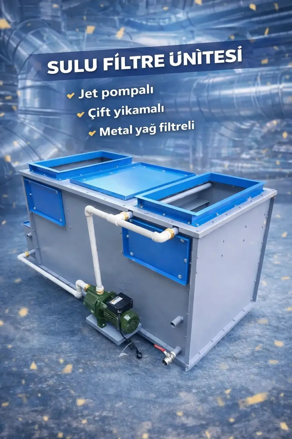 Sulu filtre ünitesi 